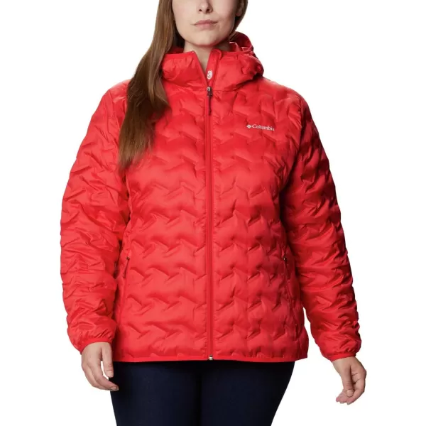 Columbia Womens Delta Ridge Down Hooded Jacket