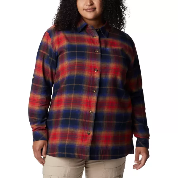 Columbia Women's Holly Hideaway Flannel Shirt