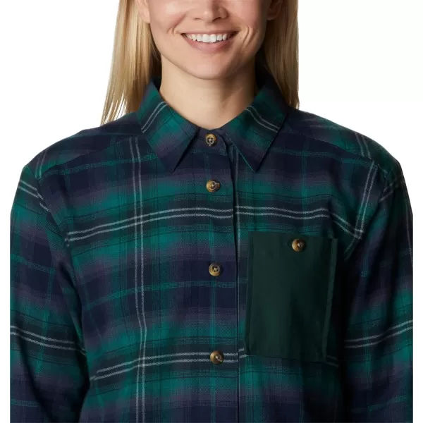 Columbia Women's Holly Hideaway Flannel Shirt