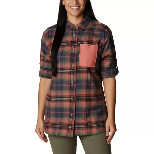 Columbia Women's Holly Hideaway Flannel Shirt