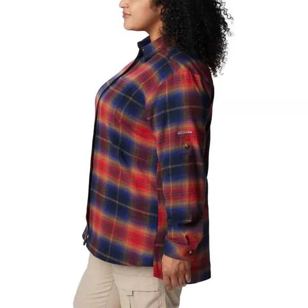 Columbia Women's Holly Hideaway Flannel Shirt