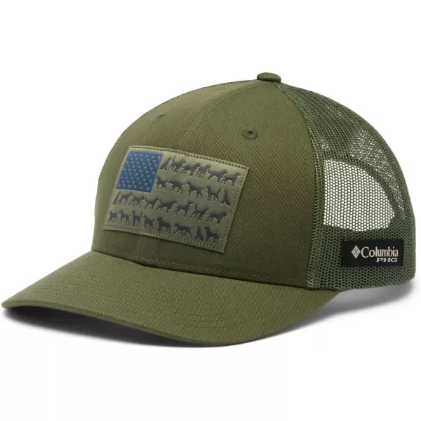 Columbia Women's PHG Game Flag Mesh Snap Back-High