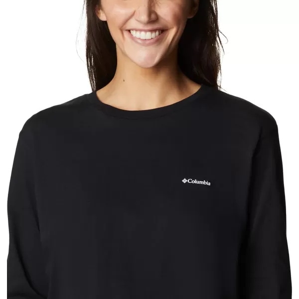 Columbia Women's Standard North Cascades Long Sleeve Cropped Tee