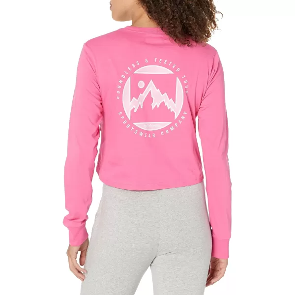 Columbia Women's Standard North Cascades Long Sleeve Cropped Tee