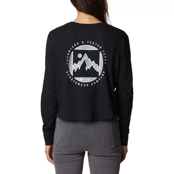 Columbia Women's Standard North Cascades Long Sleeve Cropped Tee