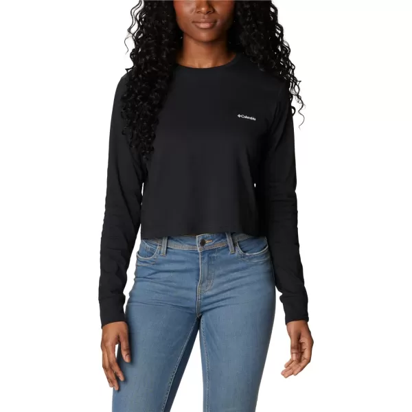 Columbia Women's Standard North Cascades Long Sleeve Cropped Tee