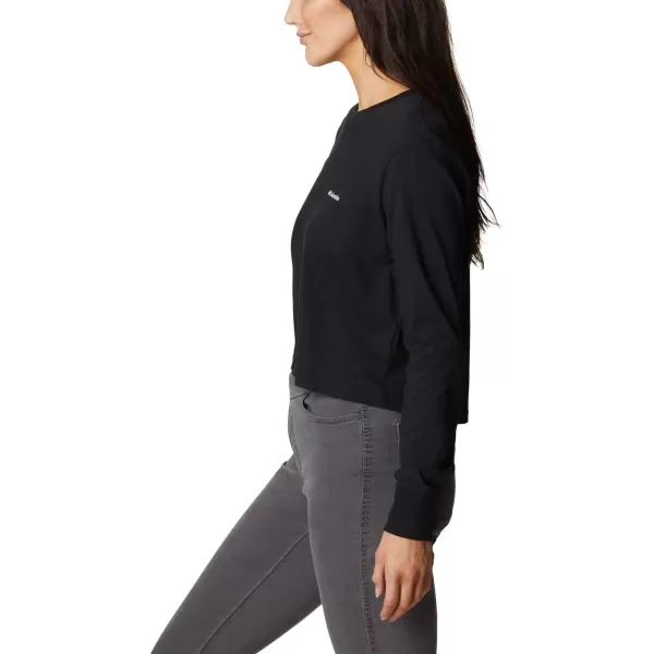 Columbia Women's Standard North Cascades Long Sleeve Cropped Tee