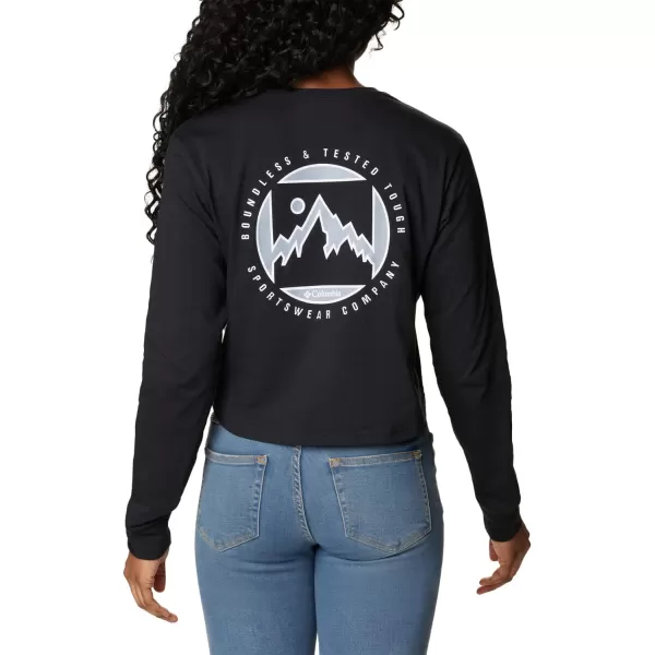 Columbia Women's Standard North Cascades Long Sleeve Cropped Tee