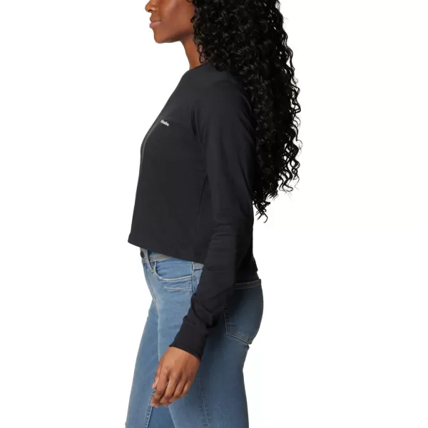 Columbia Women's Standard North Cascades Long Sleeve Cropped Tee