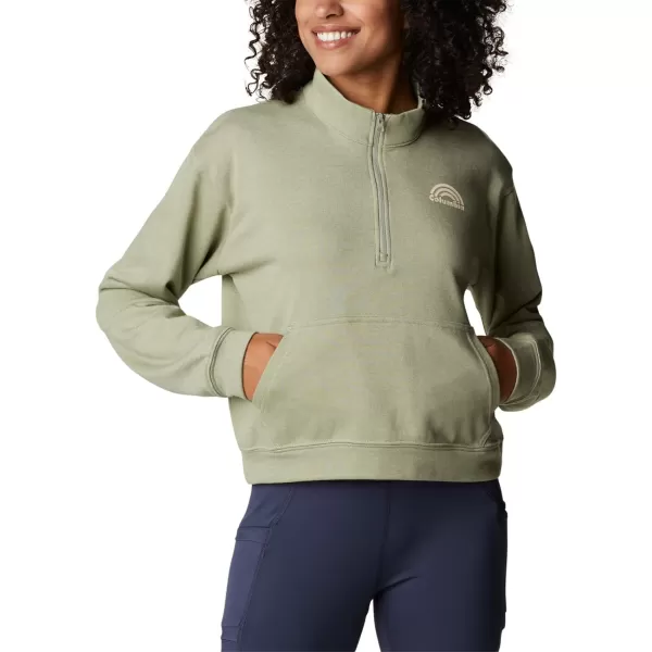Columbia Women's Trek French Terry Half Zip
