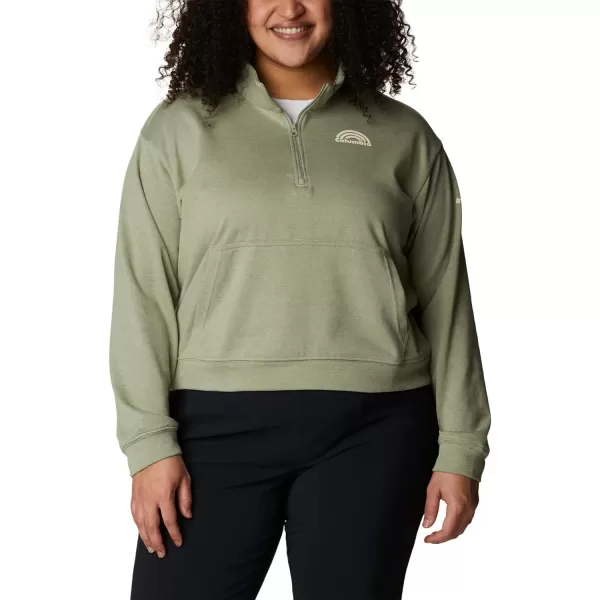 Columbia Women's Trek French Terry Half Zip