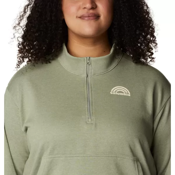 Columbia Women's Trek French Terry Half Zip