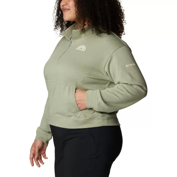 Columbia Women's Trek French Terry Half Zip