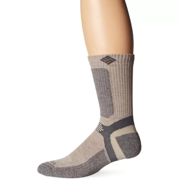 Columbia Men's 1 Pack Premium Hiking Crew Socks