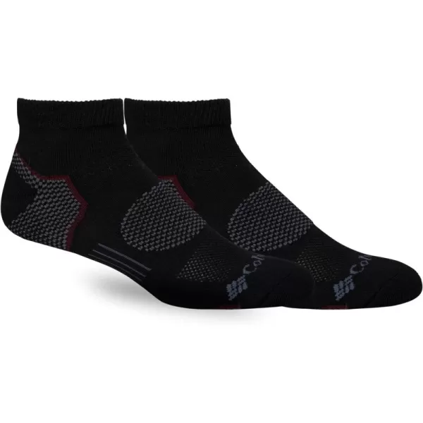 Columbia Men's 2 Pack Balance Point Walking Low Cut Socks