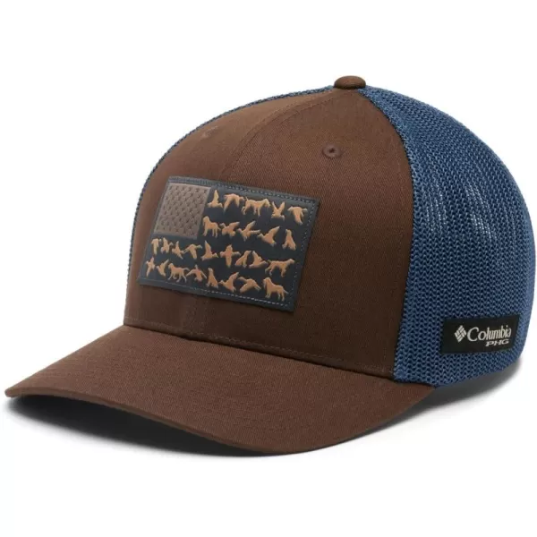 Columbia PHG Game Flag Mesh Ball Cap