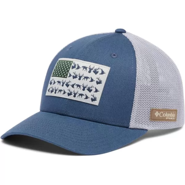Columbia PHG Game Flag Mesh Ball Cap