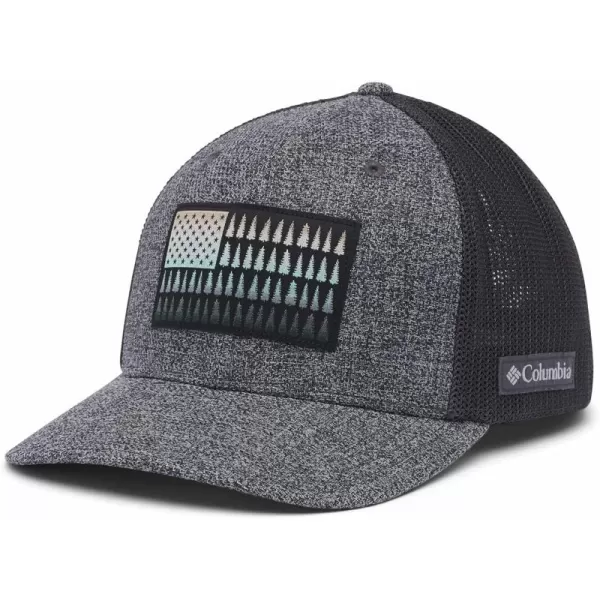 Columbia Unisex-Adult Tree Flag Mesh Ball Cap - High Crown