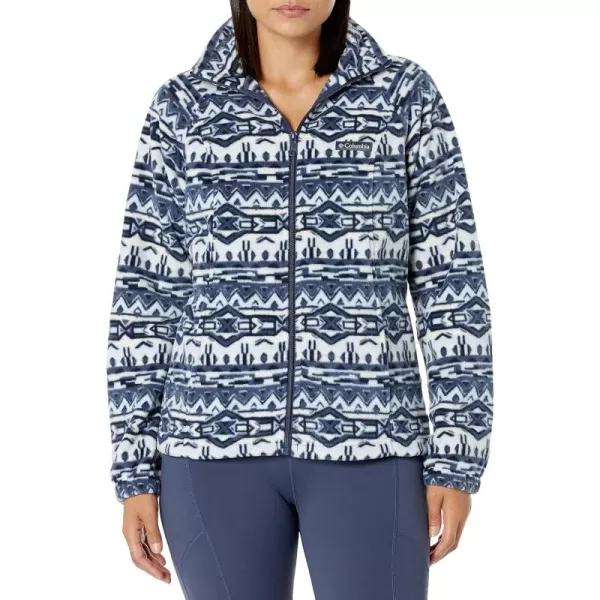 Columbia Women's Benton Springs Printed Full Zip