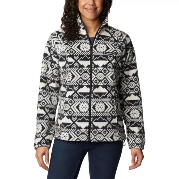 Columbia Women's Benton Springs Printed Full Zip