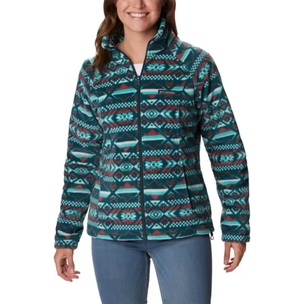 Columbia Women's Benton Springs Printed Full Zip