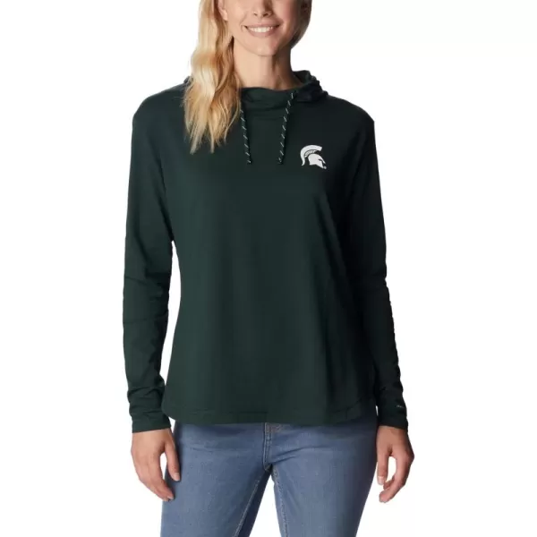 Columbia Women's Collegiate Sun Trek Hooded Pullover