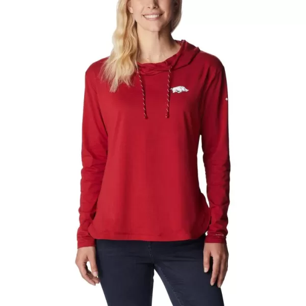 Columbia Women's Collegiate Sun Trek Hooded Pullover
