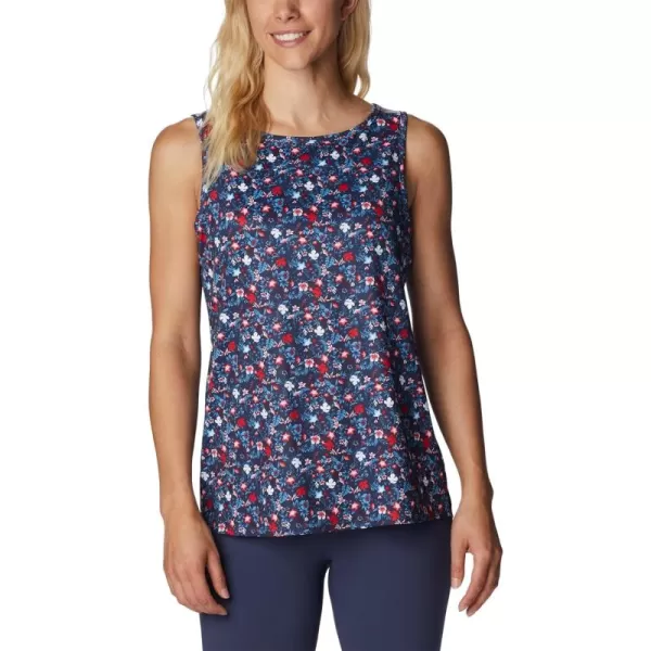 Columbia Women's Columbia Women’s Chill River Tank Top, Moisture Wicking, Sun Protection