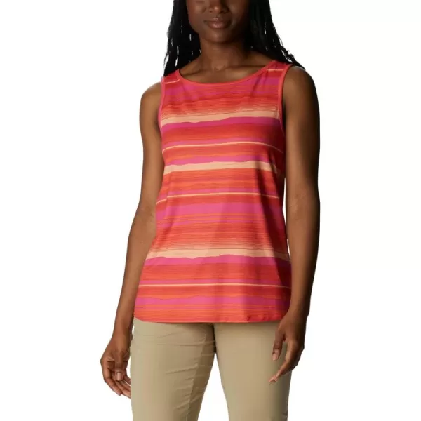 Columbia Women's Columbia Women’s Chill River Tank Top, Moisture Wicking, Sun Protection