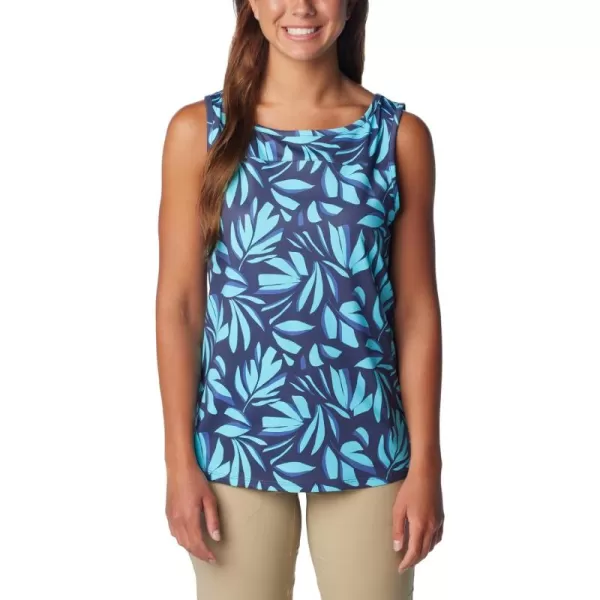 Columbia Women's Columbia Women’s Chill River Tank Top, Moisture Wicking, Sun Protection