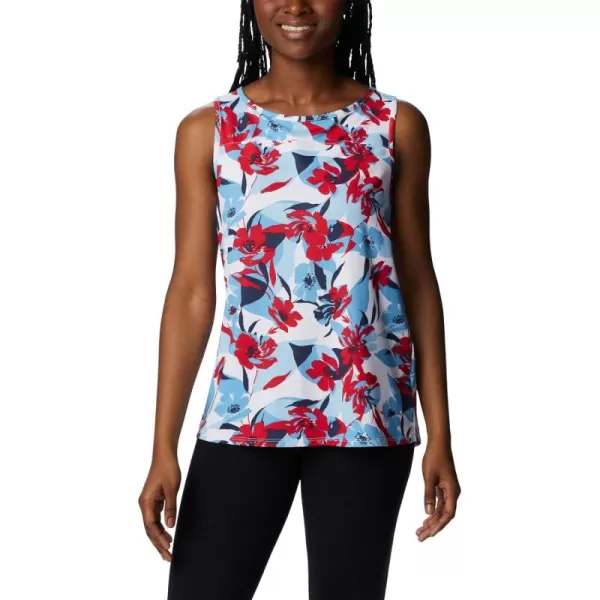 Columbia Women's Columbia Women’s Chill River Tank Top, Moisture Wicking, Sun Protection