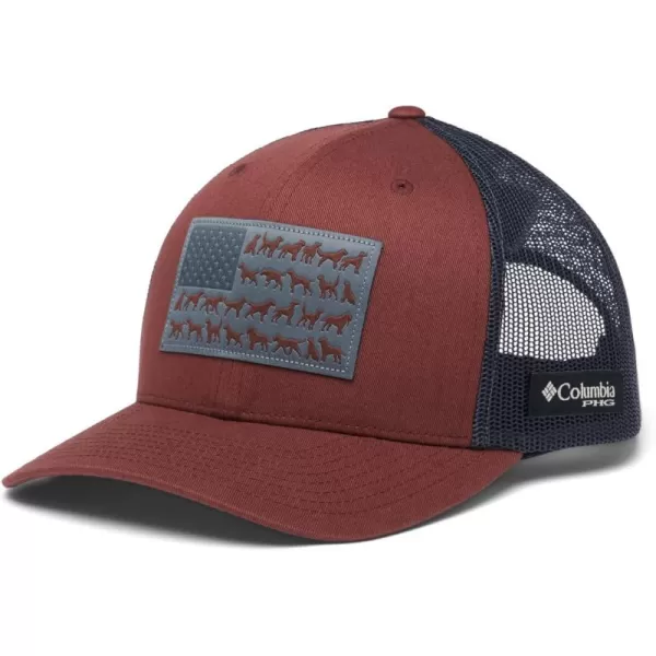 Columbia Women's PHG Game Flag Mesh Snap Back-High
