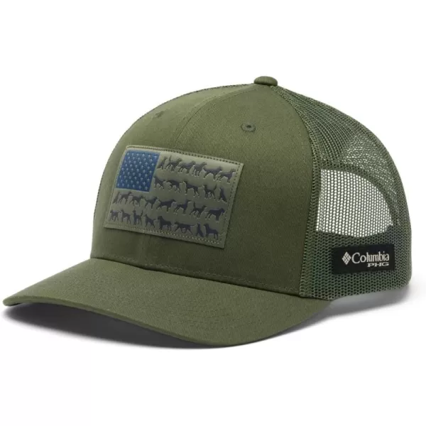 Columbia Women's PHG Game Flag Mesh Snap Back-High