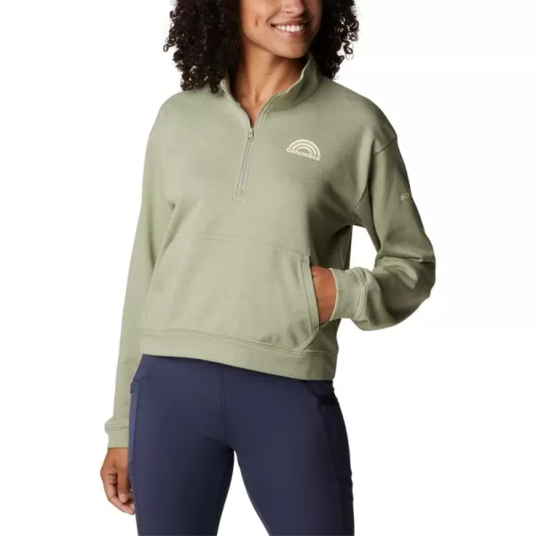 Columbia Women's Trek French Terry Half Zip