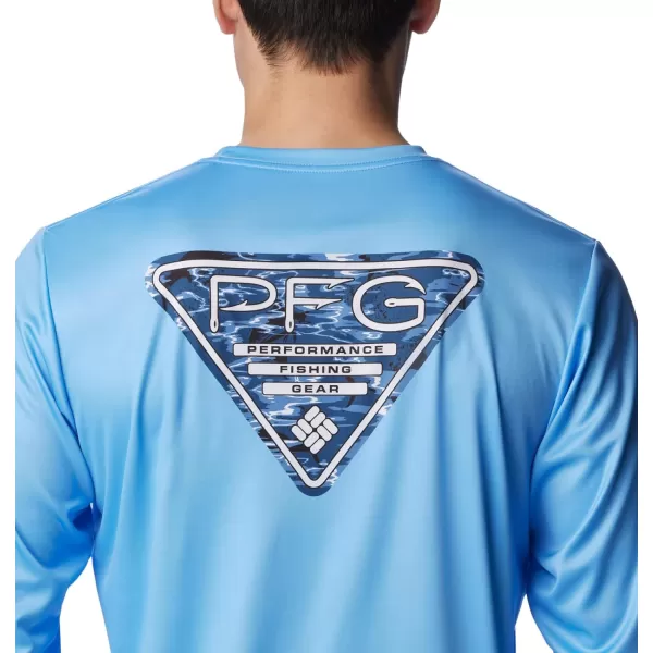 Columbia Men's Standard Terminal Tackle PFG Hooks Fill Long Sleeve
