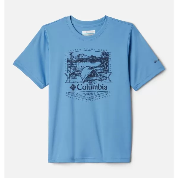 Columbia Boys' Fork Stream Short Sleeve Graphic Shirt
