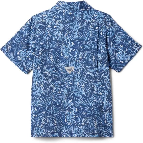 Columbia Boys' Super Slack Tide Short Sleeve Camp Shir