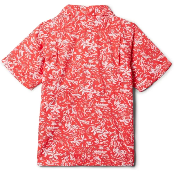 Columbia Boys' Super Slack Tide Short Sleeve Camp Shir