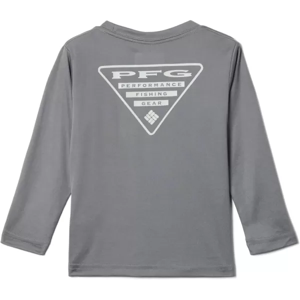 Columbia Boys' Terminal Tackle PFG Triangle Logo Long Sleeve