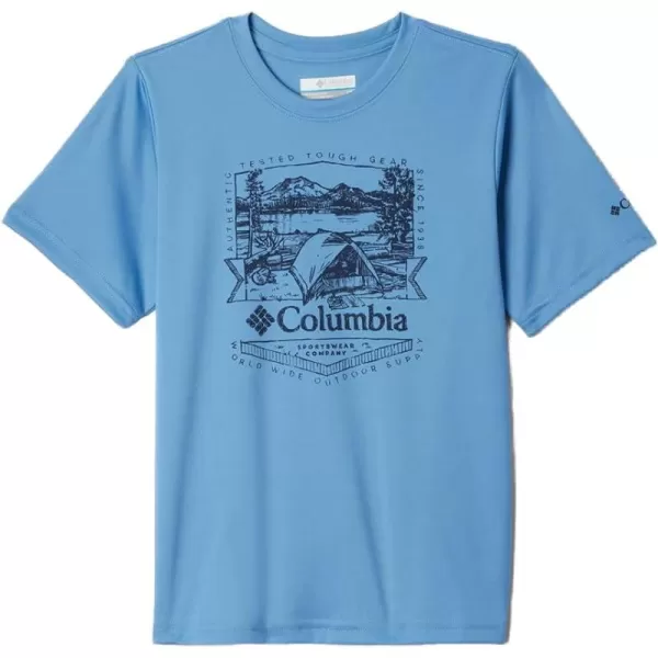 Columbia Boys' Fork Stream Short Sleeve Graphic Shirt