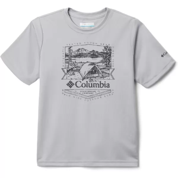 Columbia Boys' Fork Stream Short Sleeve Graphic Shirt