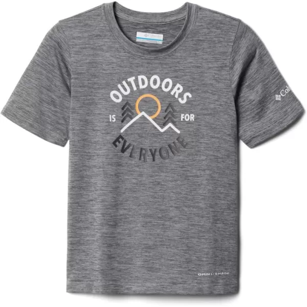 Columbia Boys' Mount Echo Short Sleeve Graphic Shirt