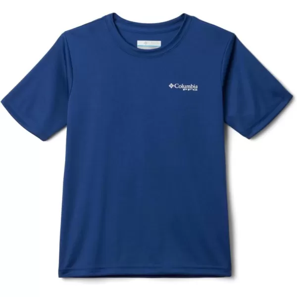 Columbia Boy's Terminal Tackle PFG Tarpon Print Short Sleeve