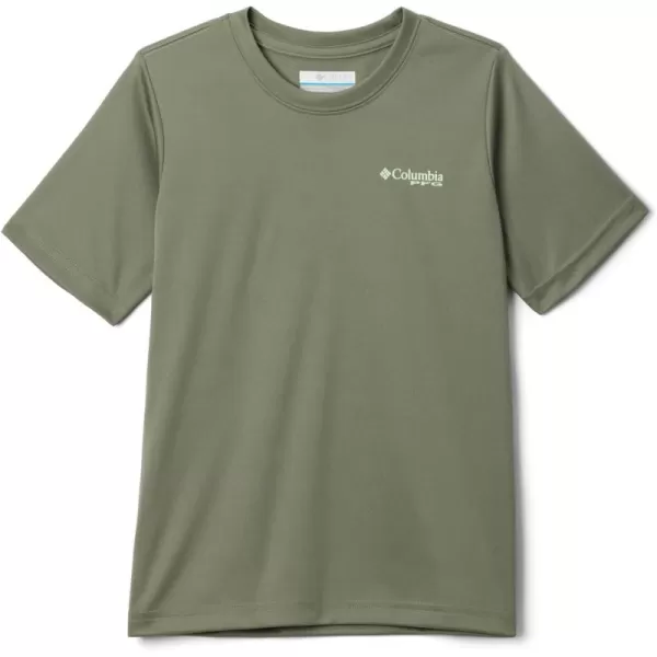 Columbia Boy's Terminal Tackle PFG Tarpon Print Short Sleeve