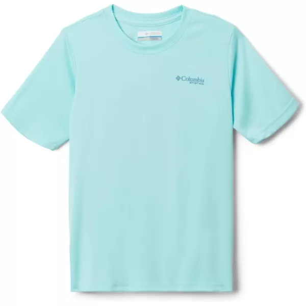 Columbia Boy's Terminal Tackle PFG Tarpon Print Short Sleeve