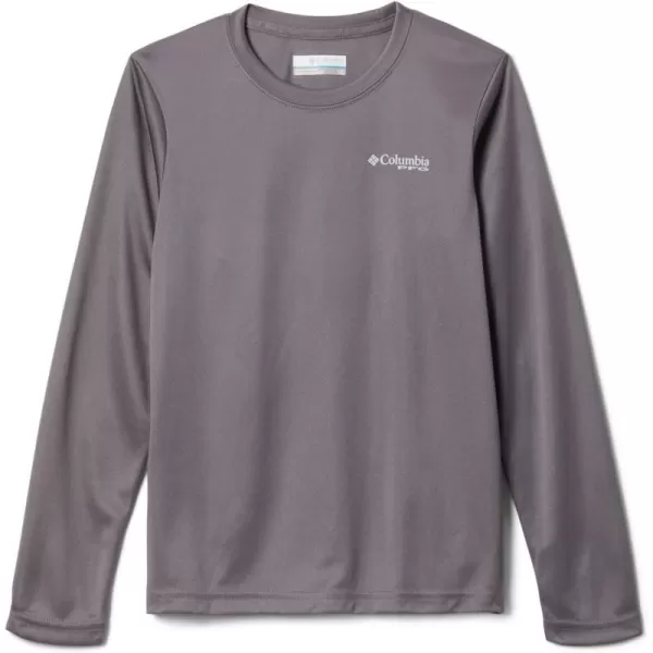 Columbia Boys' Terminal Tackle PFG Triangle Logo Long Sleeve