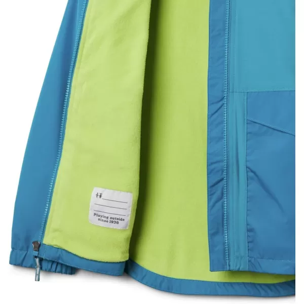 Columbia Girls' Rainy Trails Fleece Lined Jacket
