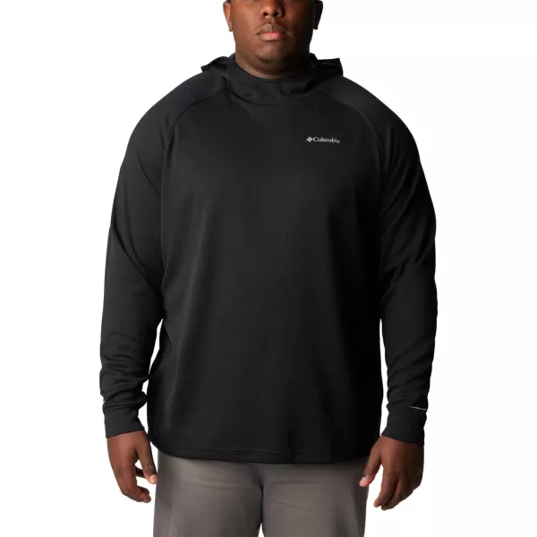 Columbia Men's Black Mesa Waffle Knit Hoodie