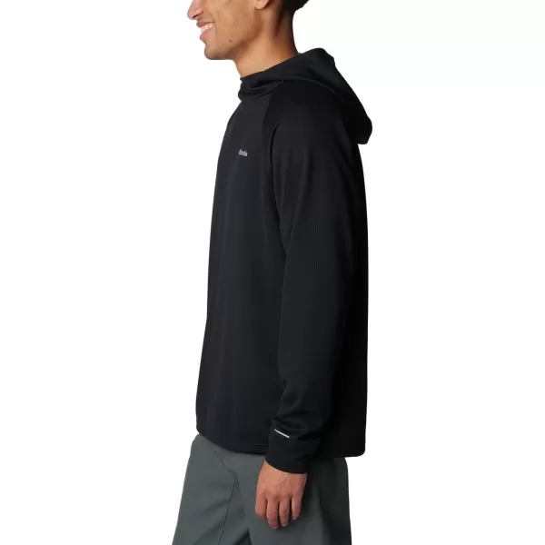 Columbia Men's Black Mesa Waffle Knit Hoodie