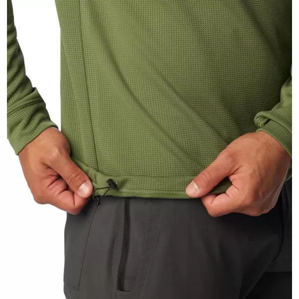 Columbia Men's Black Mesa Waffle Knit Hoodie
